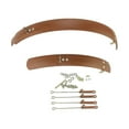 thumbnail image 3 of Guardabarros plegable kusrkot delantero y trasero para bicicleta 20 pulgadas marrón, 3 of 8