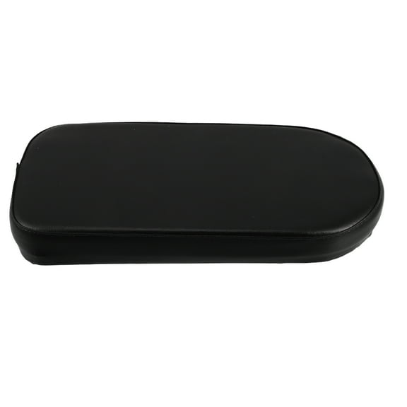 DEEPCRAFF Bicycle Seat Cushion Black Artificial Leather 1Pcs 12X5.9X1.4In