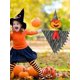 thumbnail image 2 of Espantapájaros Halloween Jack Lantern FLhrweasw para Jardín, 2 of 9