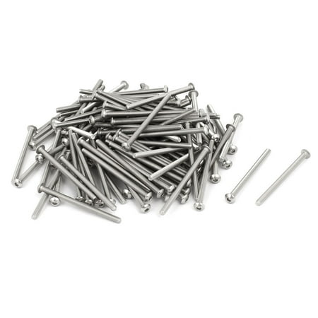 

Unique BargainsM3x45mm 304 Stainless Steel Button Head Hex Socket Cap Screws Fastener 120pcs