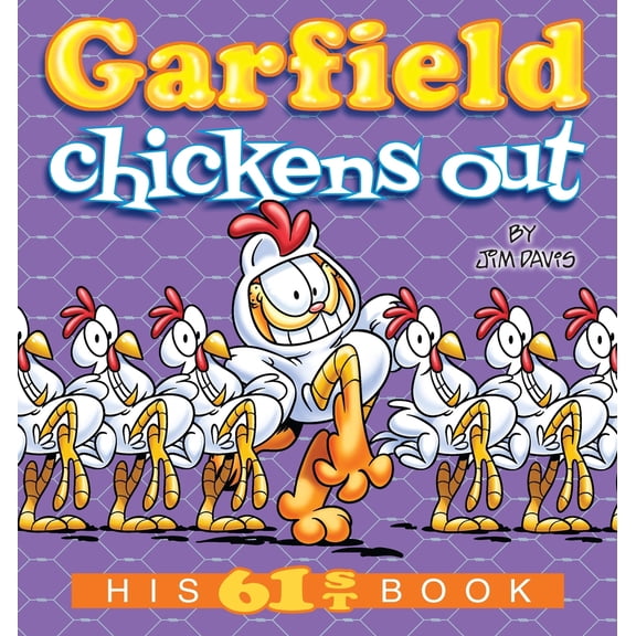 Pre-Owned Garfield Chickens Out: His 61st Book (Paperback) 0425285154 9780425285152