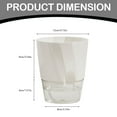 thumbnail image 3 of 2PCS Self Watering Pots For Indoor Plants, 4.72 Inch Plastic Self Watering Planter Pots With Wick Rope And Reservoir For Indoor Plants, African Violets, Herbs, Gardening Pots, Planters,White, 3 of 8