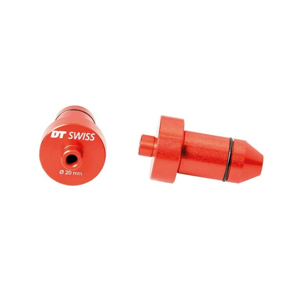 DT Swiss Truing axle adaptors for proline stand 20 mm, pair