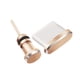 thumbnail image 1 of Methold 2PCS / Set Reemplazo de enchufe de polvo para Tipo-C Puerto de carga Conector de auriculares Kit de enchufe de polvo USB Cables de audio/vídeo Oro rosa PC 1, 1 of 6