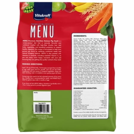 Vitakraft Menu Premium Guinea Pig Food 4Lb