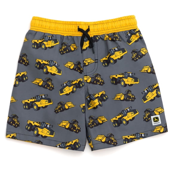 John Deere UPF 50 Swim Trunks Bathing Suit Toddler to Little Kid