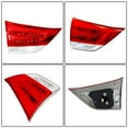 thumbnail image 2 of labwork Rear Brake Lamp Tail Light Replacement for 2011-2012 Toyota Sienna Red 8159008010 Left Inside Driver Side Tail Brake Signal Stop Lamp, 2 of 5