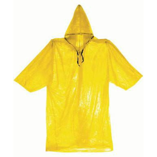 50 Piece Case Pack Of Emergency Disposable Poncho Rain Wear Coat Suits Covers Walmart Com Walmart Com