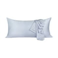 thumbnail image 1 of Unique Bargains Silky-Soft Satin Pillow Cases with Zipper Long Pillowcase Pillow Covers, 1 of 8