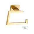 thumbnail image 1 of Soporte organizador de accesorios de baño Soledad Estante de almacenamiento acero inoxidable dorado, 1 of 10