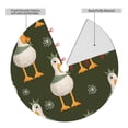 thumbnail image 2 of Sikiie Mallard Ducks Wild Birds 30-48 inches {designName} Print Christmas Tree Skirt Snowman Xmas Tree Skirt with Edge Christmas Decorations for Holiday Party-30", 2 of 7