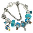 thumbnail image 3 of Pulsera con dijes de oso de Winnie the Pooh para mujer, brazalete con colgante de Piglet Eeyore para niña, cuentas de Anime de Disney para fabricación de joyas, 3 of 5