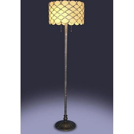 1908 Studios Tiffany Style Jeweled Floor Lamp