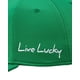 thumbnail image 3 of Gorra Black Clover Trébol 58 Verde Blanco Ajustada Pequeña/Mediana, 3 of 6