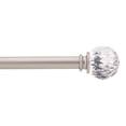 thumbnail image 1 of Bouclair Brushed Nickel Curtain Rod Set - Diameter 22/25 mm 66x120 in (168x305 cm), 1 of 4
