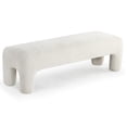 thumbnail image 4 of Safavieh Tamlyn Performance Wood and Fabric Bench in Beige, 4 of 8