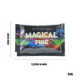 thumbnail image 2 of Camping Accessories, Outdoor Colored Flame Powder - Magic Fire Color Changing Packets 30G Flame Accessories - For Camping Bonfire Fireplaces Parties Evenings, 2 of 5