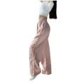 thumbnail image 1 of Summer Jumpsuits for Women Casual Loose Buttons Adjustable Bib Overalls Sleeveless Wide Leg Rompers with Pockets, 1 of 5
