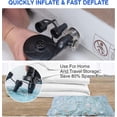 thumbnail image 3 of Electric Air Pump Portable Quick-Fill Air Pump for Inflatable Couch, Air Mattress, Swimming Ring, Inflatable Pool Toys, Powerful Electric Inflator/De_Perfect Gift, 3 of 5