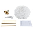 thumbnail image 5 of E26 Standard Lampholder White Feather Lamp, Tripod Lamp, White Feather Table Lamp E26 Standard Lampholder 32.29-53.82 ft ² for Studies, Living Rooms, Dining Rooms, 5 of 29