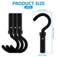 thumbnail image 2 of 4Pcs Hook for Robotic Pool Cleaner Universal Robotic Pool Cleaner Hook Compatible with All Pool Vacuum Including Cordless Above Ground and Underwater Black-black1-, 2 of 10