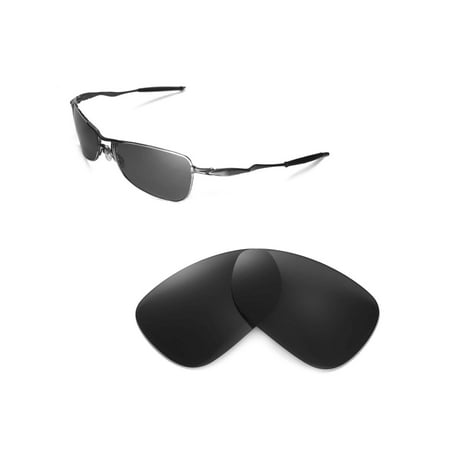Walleva Black Polarized Replacement Lenses for Oakley Crosshair 1.0 (2005-2006 version) Sunglasses