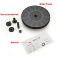 thumbnail image 4 of Peralng Solar Bird Bath Fountain Pump,1.4W Floating Solar Panel Kit Submersible Pump for Garden or Patio, 4 of 6