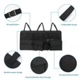 thumbnail image 4 of Organizador de maletero para coche, versión mejorada con organizador de asiento trasero con cierre, almacenamiento de maletero de gran capacidad de 39.5 pulgadas, bolsa plegable para asiento trasero, 4 of 7