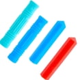 thumbnail image 6 of 4Pcs 4 Styles Silicone Pencil Toppers Cushions Grips Sensory Chew Pen Toppers Waterproof Chewable Painting Pen Grippers Holders Writing Pen Tools for Home Classroom Students Attention DIY, 6 of 7