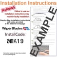 thumbnail image 3 of 2013 BMW 740i Beam Blade Wipers (Set of 2), 3 of 3
