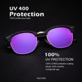 thumbnail image 2 of Gafas de sol KALIYADI polarizadas semisin montura que bloquean los rayos UV, 2 of 6