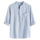 thumbnail image 1 of Camisas Para Hombre Slim Fit Camisas para camisa activa Men (Blue, 4XL), 1 of 7