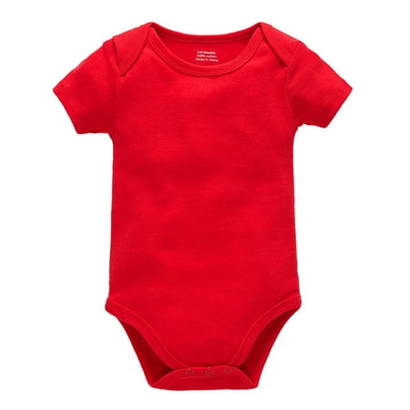 

UKAP Unisex Baby Bodysuit Long Short Sleeve One Piece Jumpsuit Romper Casual Cotton Soft Outfits(Newborn Baby Boys Girls&Infant)