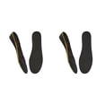 thumbnail image 1 of Sonducket Plantillas para inserciones más altas Mensaje de zapatos Amplia aplicación para inserciones de soporte Elástico para rendimiento 5 Negro 5cm 2Conjunto, 1 of 1