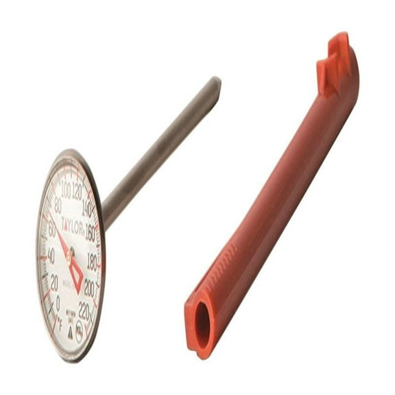 Taylor Meat Thermometer, Instant Read, Analog, Stainless Steel, 1 Count