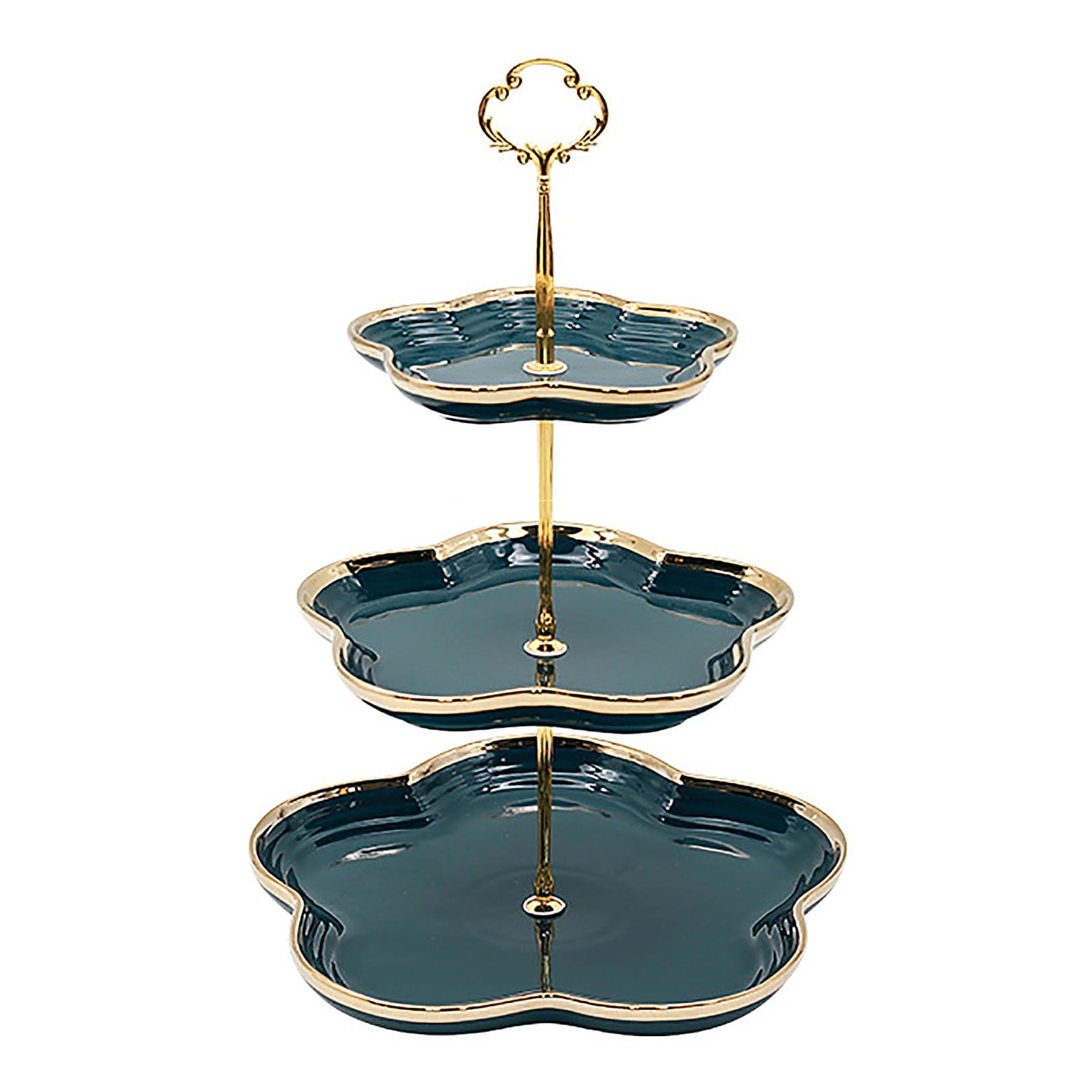 Details about   Nordic Style Candy Plate 2/3 Tier Ceramic Cake Stand Wedding Party Cupcake Racks 