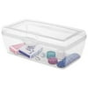 Large Flip Top Storage Box, Clear