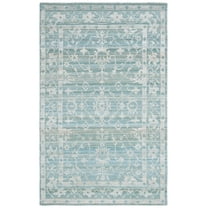 SAFAVIEH Marquee Clodagh Medallion Area Rug, Turquoise/Grey, 6' x 9'