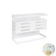 thumbnail image 3 of Soporte De Almacenamiento Colgante, Estante De Almacenamiento Resistente Para Refrigerador, Estante Magnético Cargable, Organizador, Estante Lateral De Cocina Antioxidante Para Pared Yuarrent HA016167-00, 3 of 7