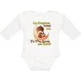 thumbnail image 3 of Inktastic My Grandma Loves Me to the Moon and Back Boys or Girls Long Sleeve Baby Bodysuit, 3 of 5