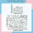 thumbnail image 6 of Dogs Cutting Dies for Card Making Metal Puppy Die Cuts Cutting Dies Templates for Scrapbooking Journal Embossing Paper Craft Decor, 6 of 7