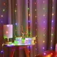 thumbnail image 4 of USB Power Curtain LED Light String Christmas Decoration for Hoem Bedroom 2024 Xmas Tree New Year 2025 Party Decor Natal Noel, 4 of 5