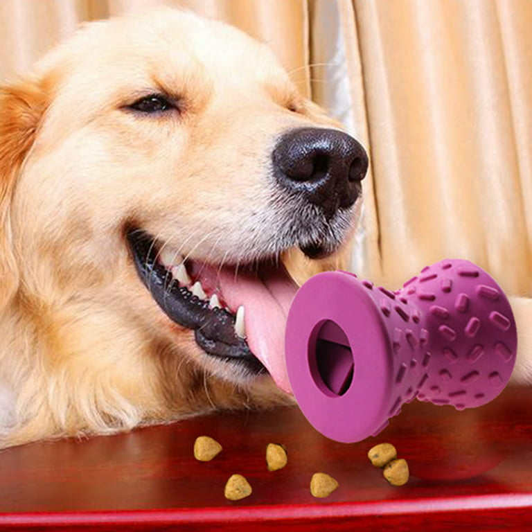  Interactive Treat Dispensing Puppy Toys - Dog Bones