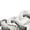 White and Grey, variant on Men'S Thick-Soled Chunky Sneakers with Mesh Uppers, Height-Boosting Footwear, 2026 Latest Release for All-Year Use, Lightweight Casual Shoes for Trendy Street Style, Daily Activities, Campus Life