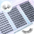 thumbnail image 5 of Lash Clusters Wispy Eyelash Clusters CC-Curly Cluster Lashes zanlufly Natural Individual Lashes 180Pcs Eyelash Extension 10-12MM DIY Lash Extension, 5 of 15