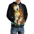 thumbnail image 6 of Calvin And Hobbes Sweatshirts Casual Pullover Hoodie Jacket Unisex Hooded Activewear 3D Printed Long Sleeve Sweater with Pocket XL, 6 of 8