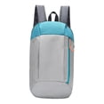 thumbnail image 2 of Mochila de viaje ligera e impermeable para exteriores, ideal para hombres, mujeres y negocios. Azul grisáceo, 2 of 9