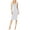 Heather Grey, variant on Womens Sleeveless Bodycon Tank Knee Length Midi Dress