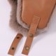 thumbnail image 3 of Sombreros para hombre y mujer, de color liso, para otoño/invierno, con forro polar grueso y ajustable, de poliéster., 3 of 5