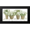 thumbnail image 2 of Jacobs, Cindy 24x14 Black Modern Framed Museum Art Print Titled - Floral Baskets, 2 of 5